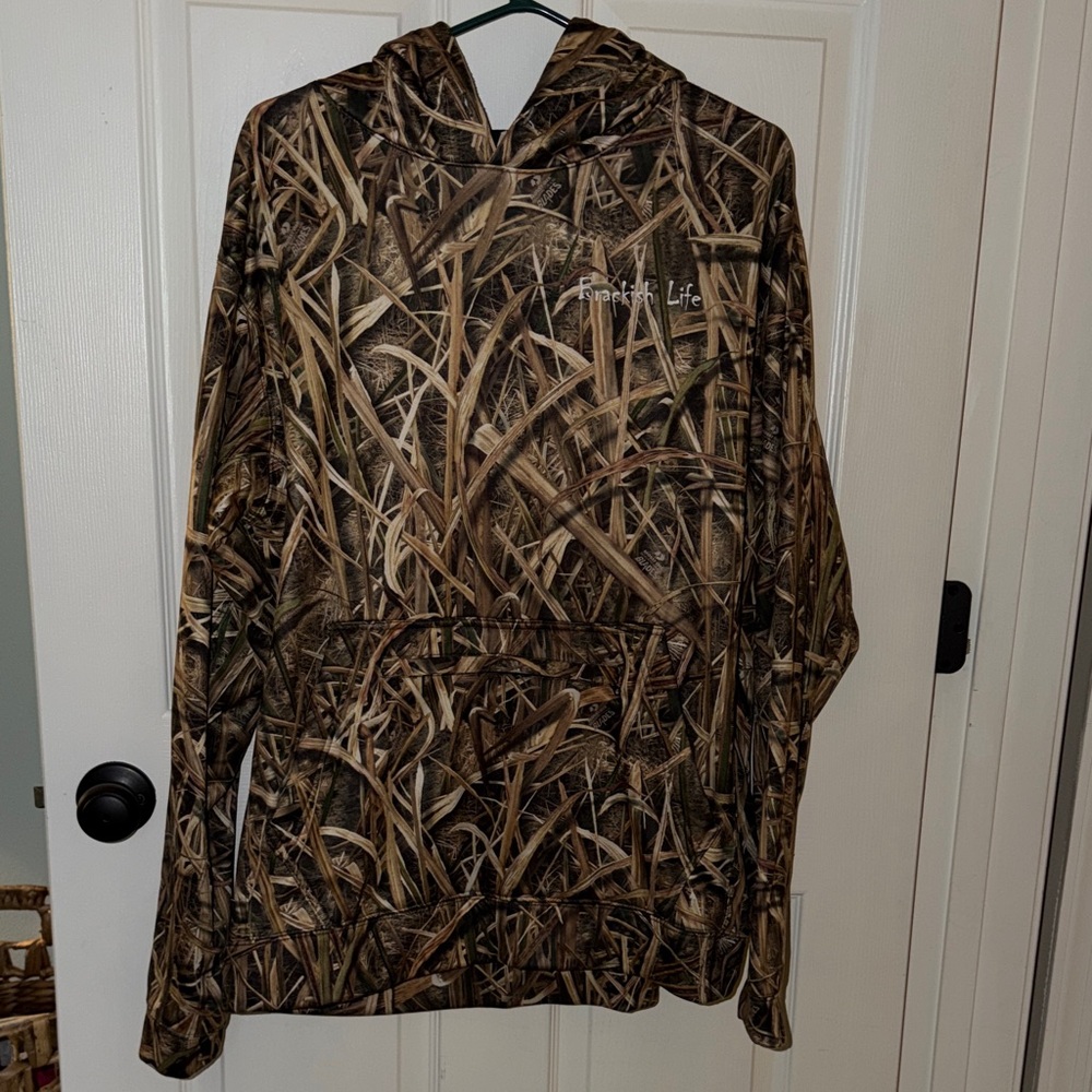 Brackish Life Chesapeake Bay Camouflage Hoodie